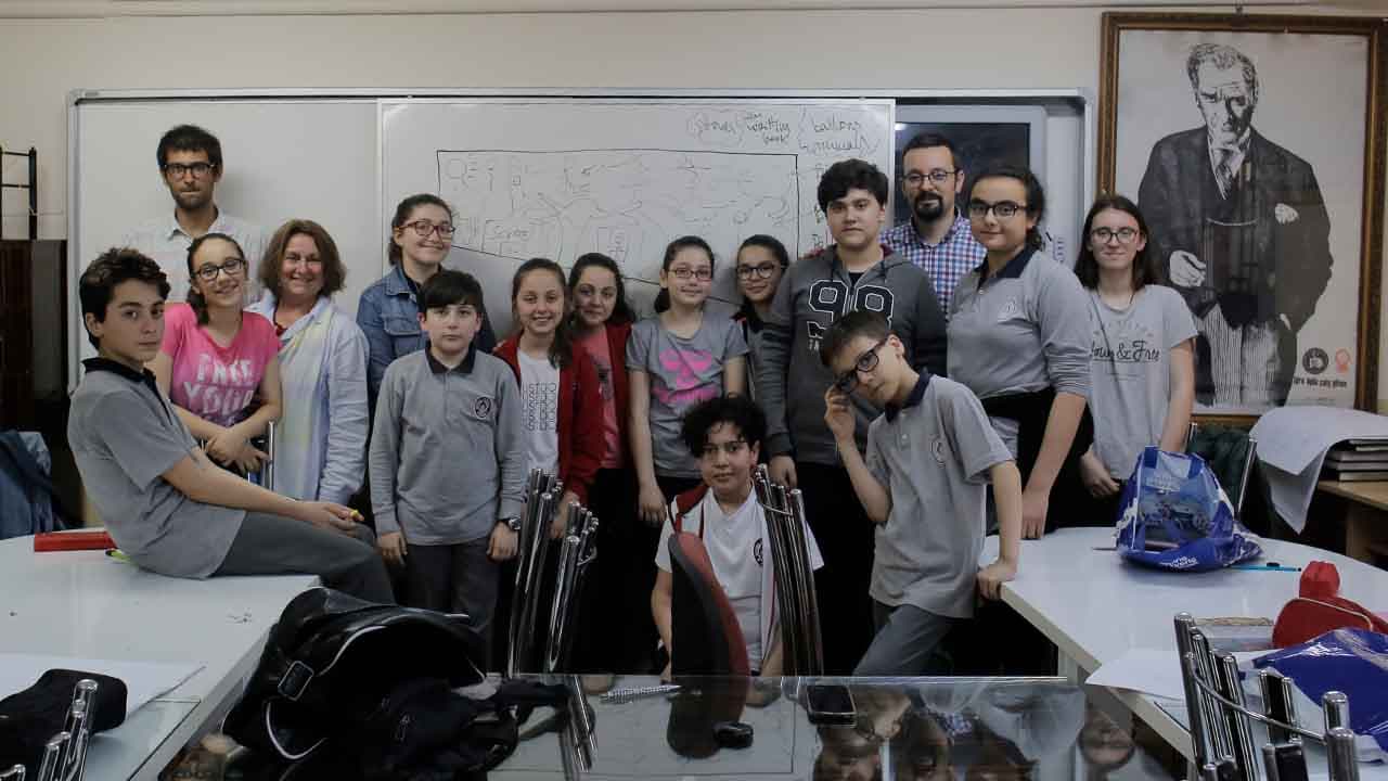 Çocuk Hakları Karikatür Atölyesi Yapıldı