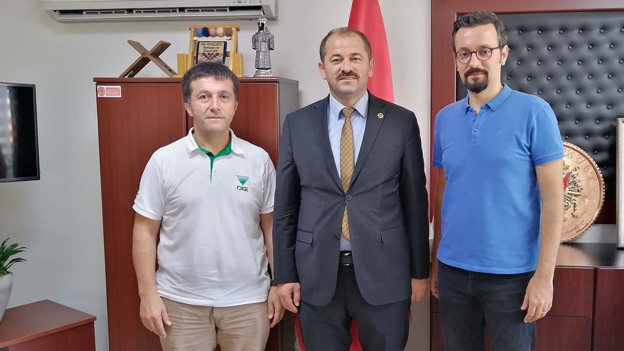 Orhaneli Belediye Başkanı Ali Aykurt'u Ziyaret Ettik