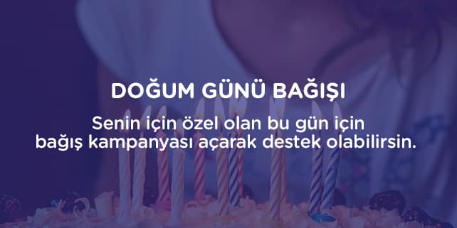 Doğum Günü Bağışı